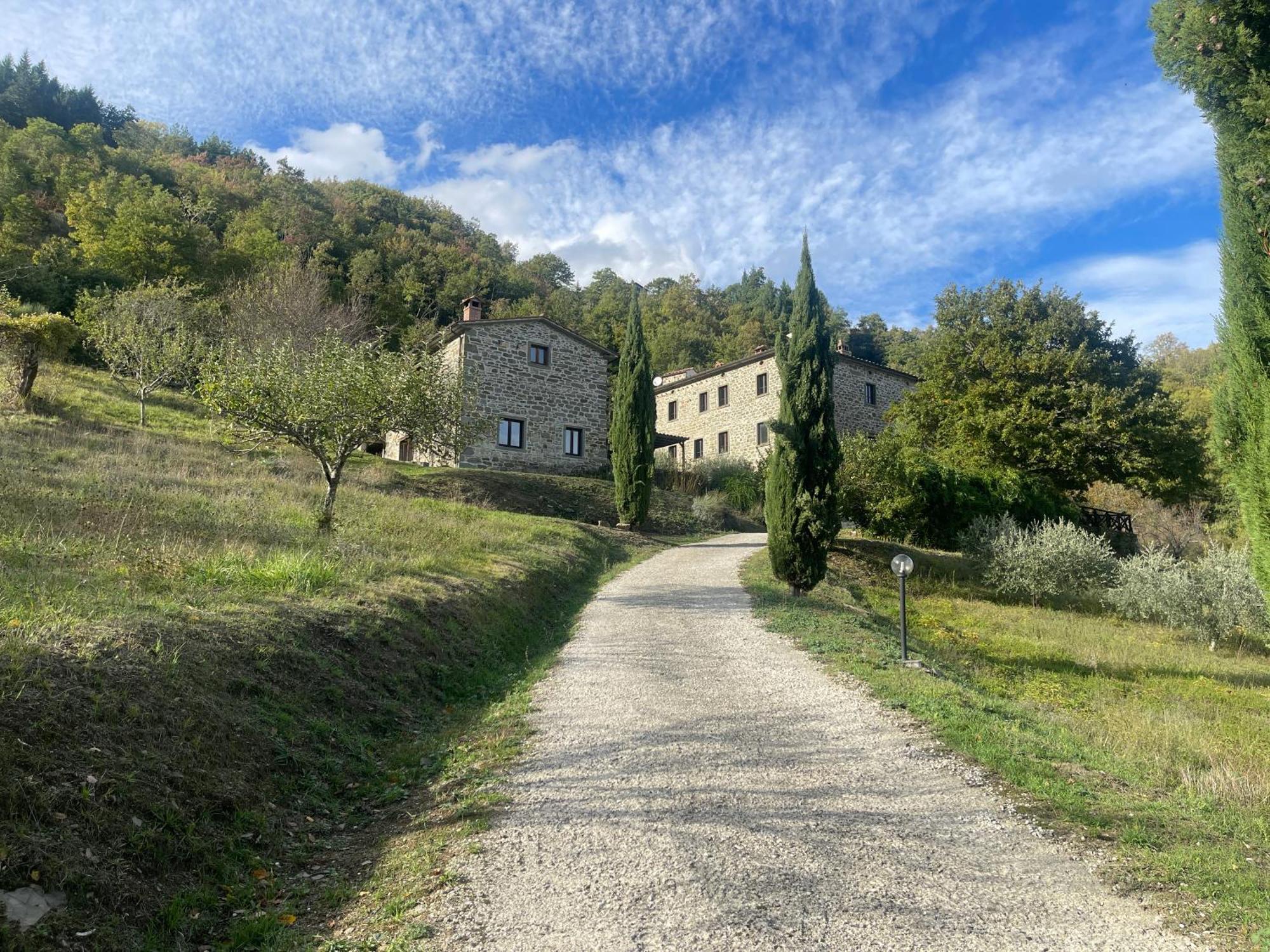 Bio Agriturismo Il Vigno Caprese Michelangelo Bagian luar foto