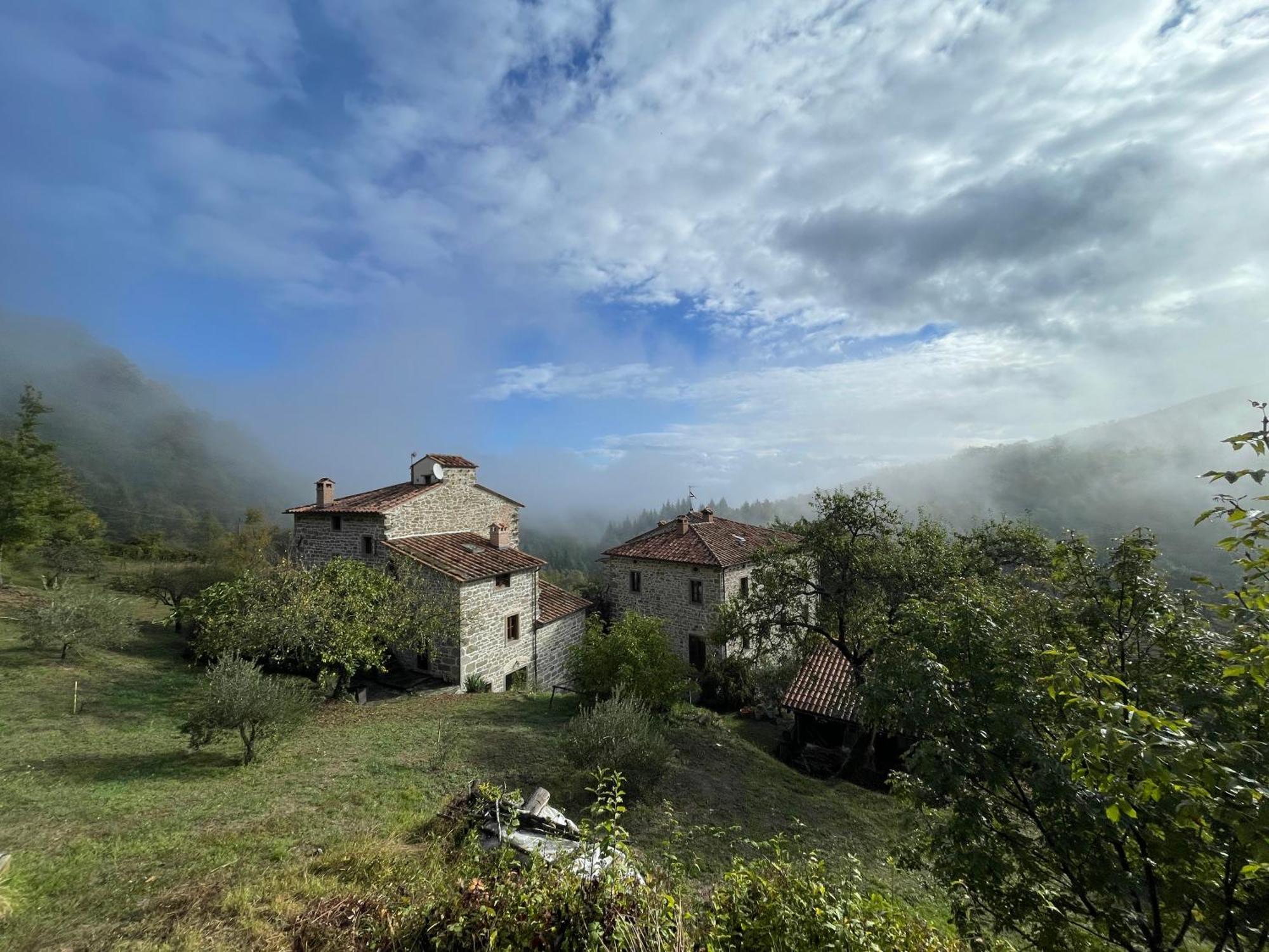 Bio Agriturismo Il Vigno Caprese Michelangelo Bagian luar foto