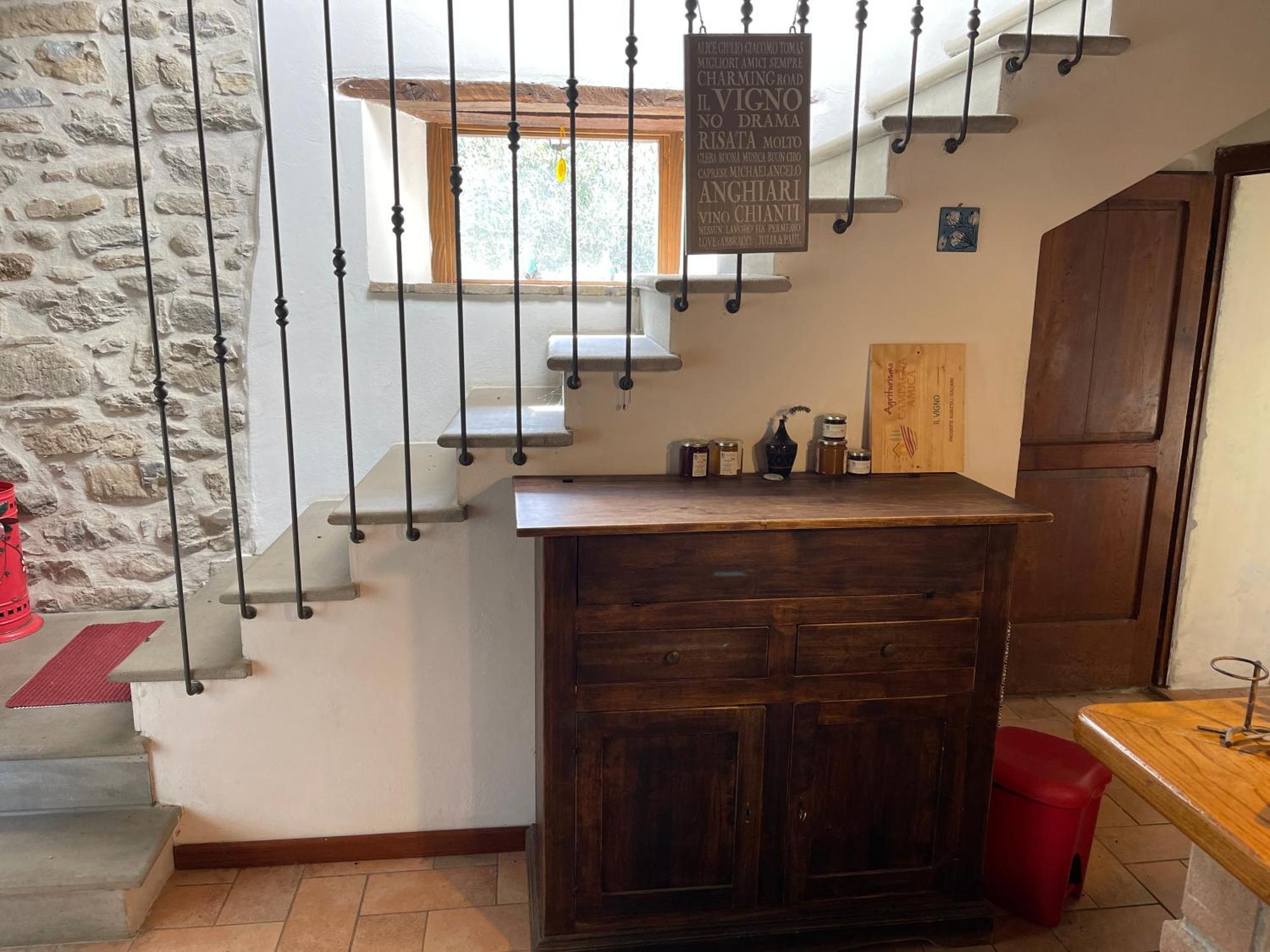 Bio Agriturismo Il Vigno Caprese Michelangelo Bagian luar foto