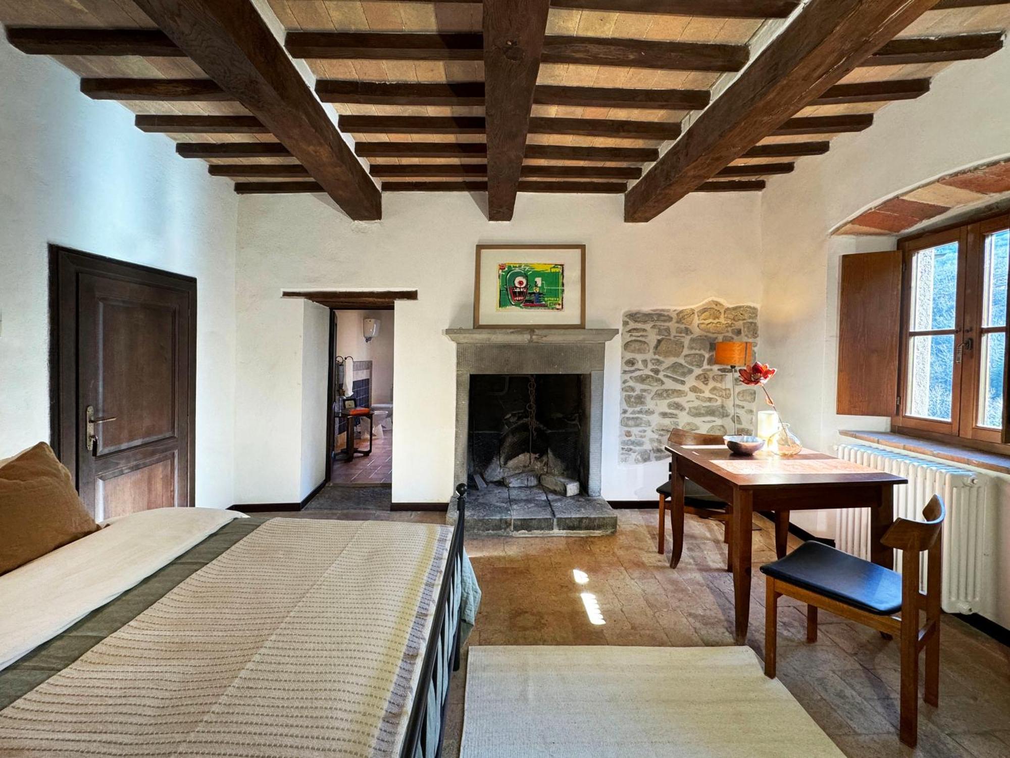 Bio Agriturismo Il Vigno Caprese Michelangelo Bagian luar foto