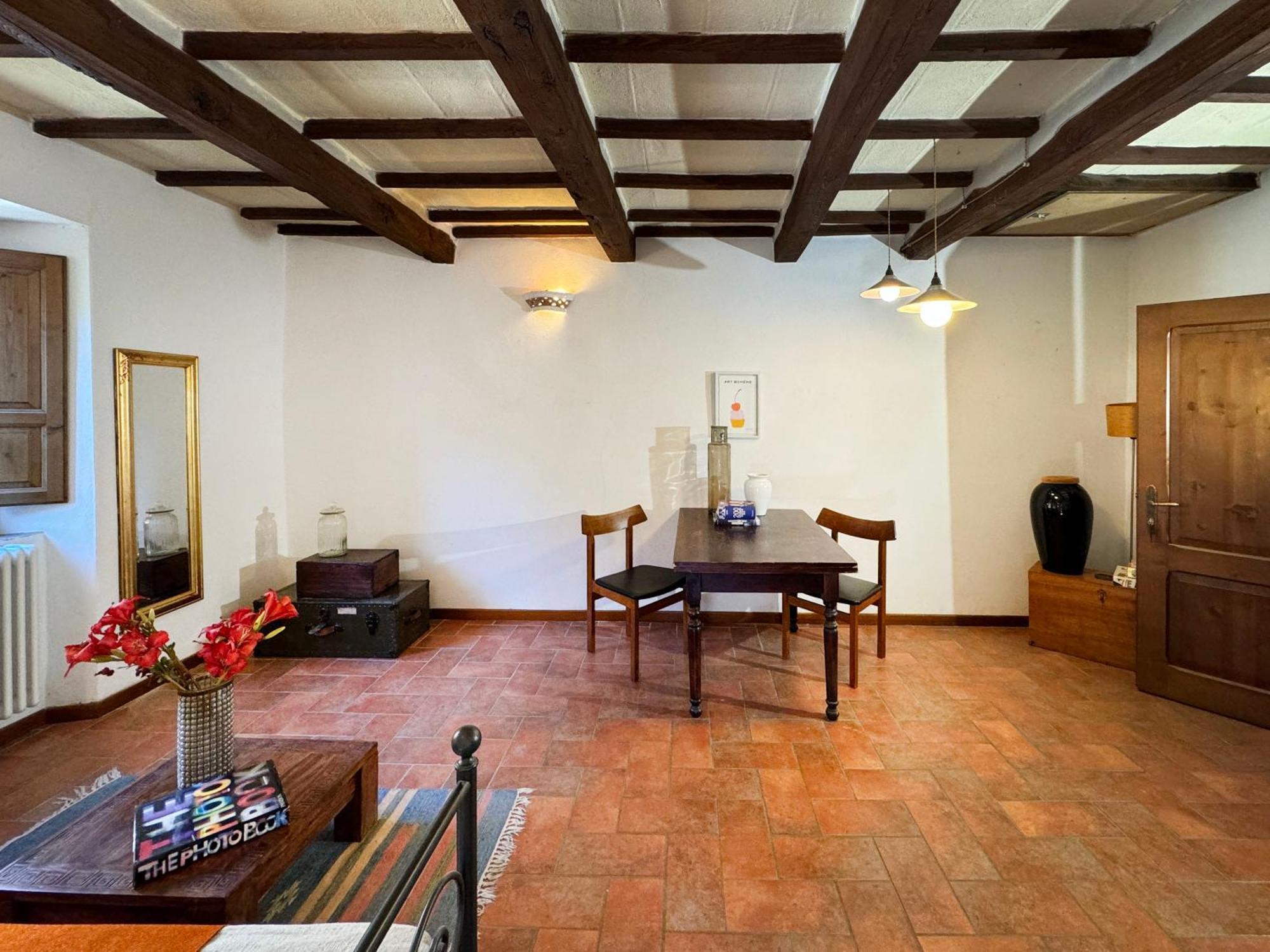 Bio Agriturismo Il Vigno Caprese Michelangelo Bagian luar foto