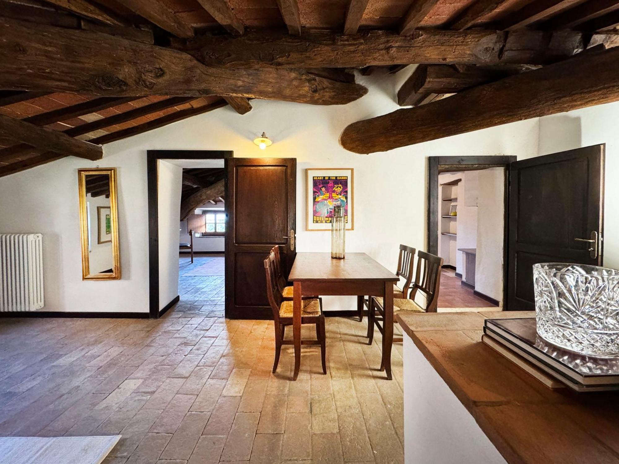 Bio Agriturismo Il Vigno Caprese Michelangelo Bagian luar foto