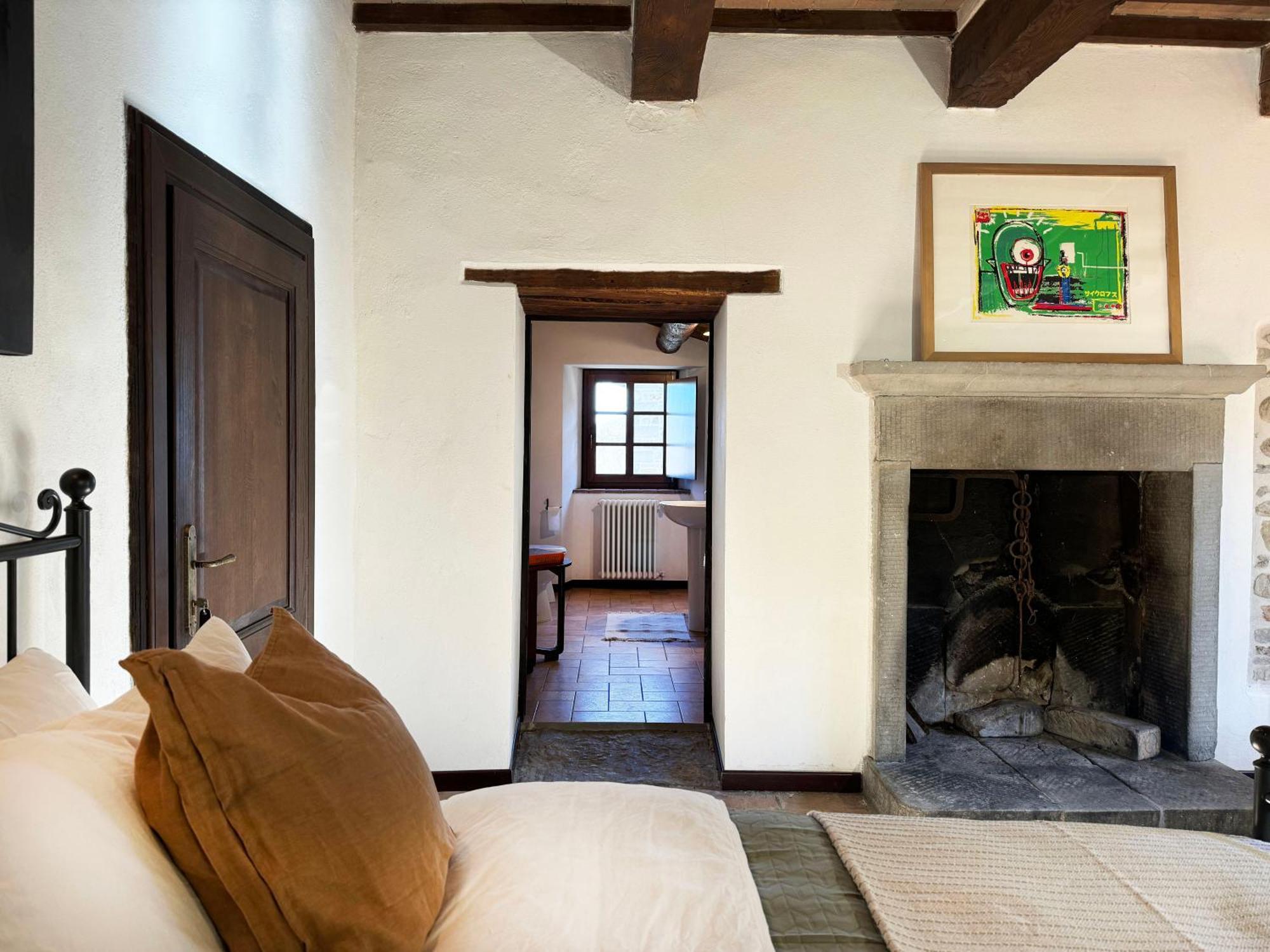 Bio Agriturismo Il Vigno Caprese Michelangelo Bagian luar foto