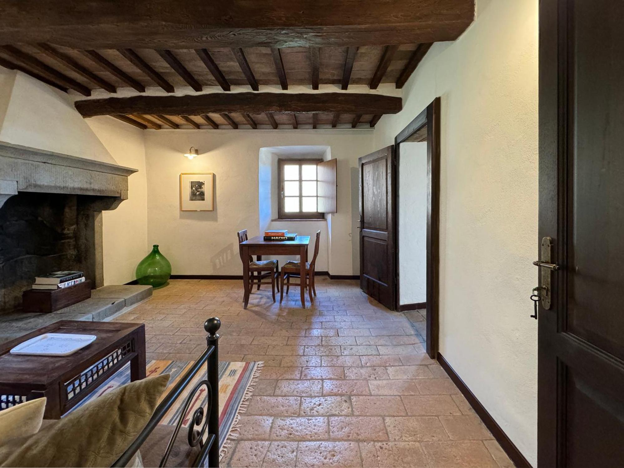 Bio Agriturismo Il Vigno Caprese Michelangelo Bagian luar foto
