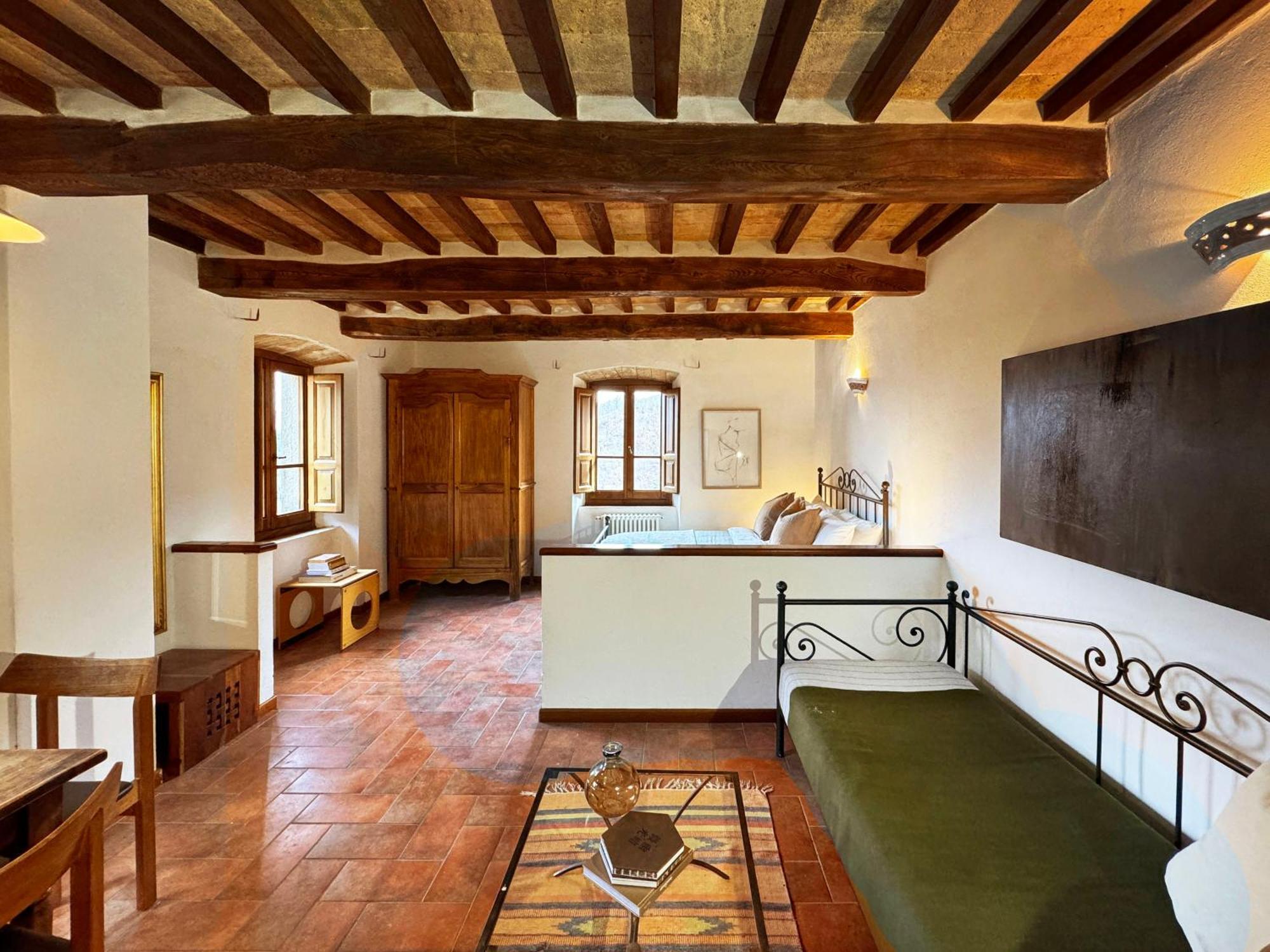 Bio Agriturismo Il Vigno Caprese Michelangelo Bagian luar foto