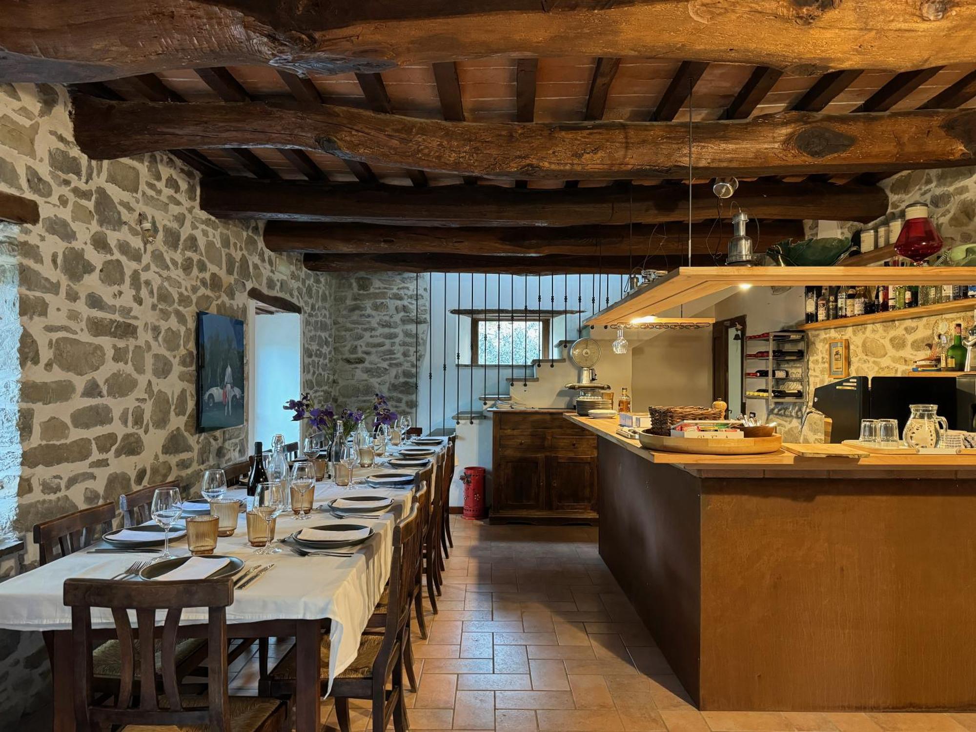 Bio Agriturismo Il Vigno Caprese Michelangelo Bagian luar foto