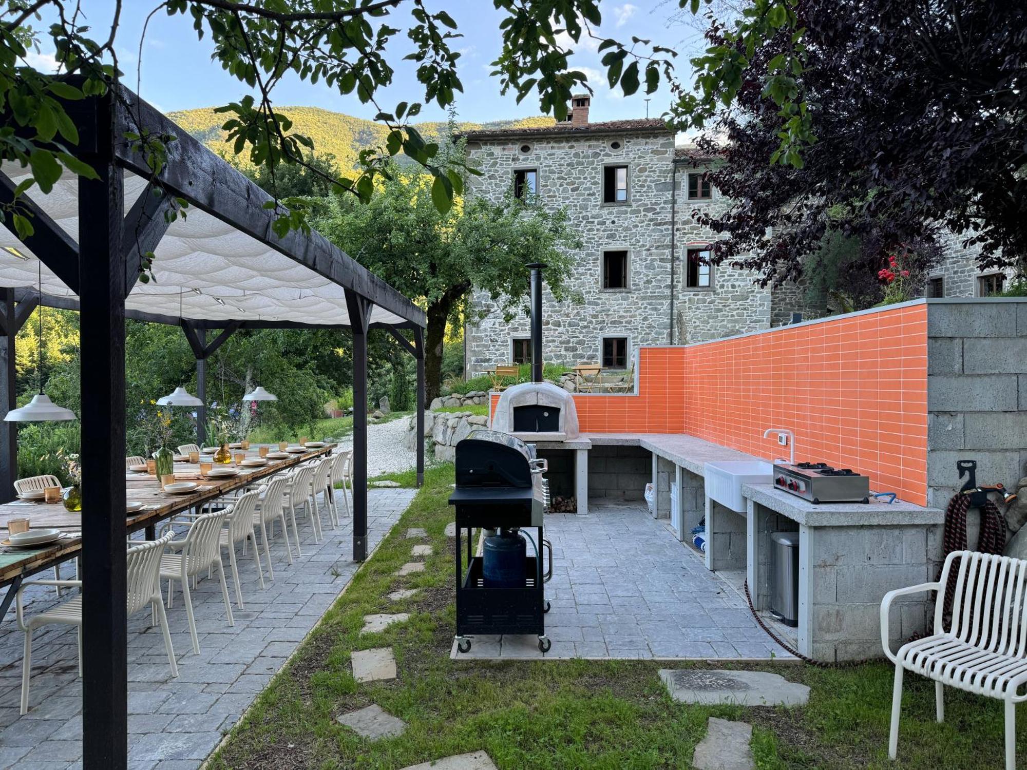 Bio Agriturismo Il Vigno Caprese Michelangelo Bagian luar foto